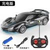 Children's remote control racing toy car, alloy remote control car model with light, high-speed alloy four-way racing car source manufacturer details Picture